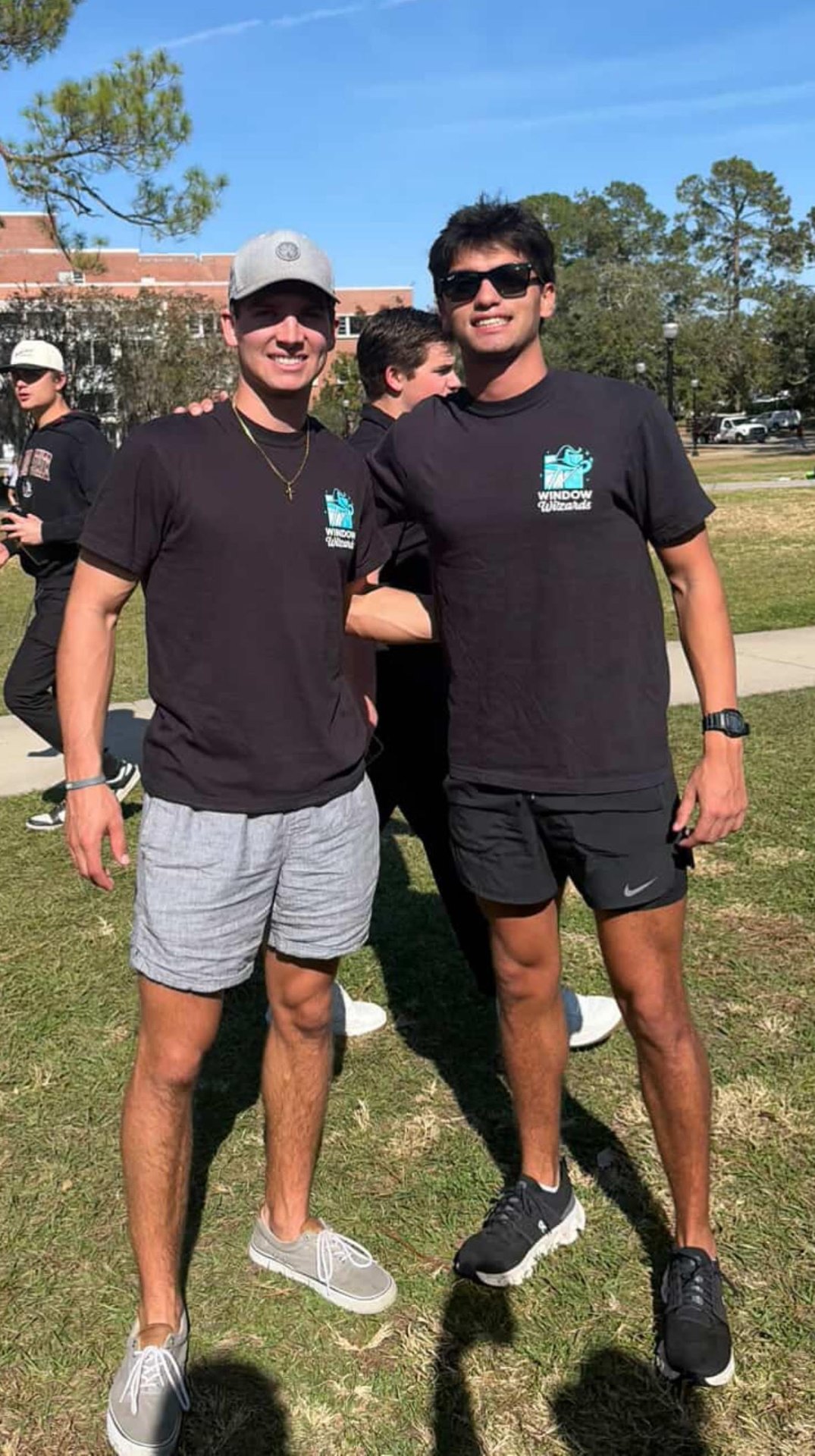 Window Wizards founders Alexander Chatterjea and Jared Kavouras