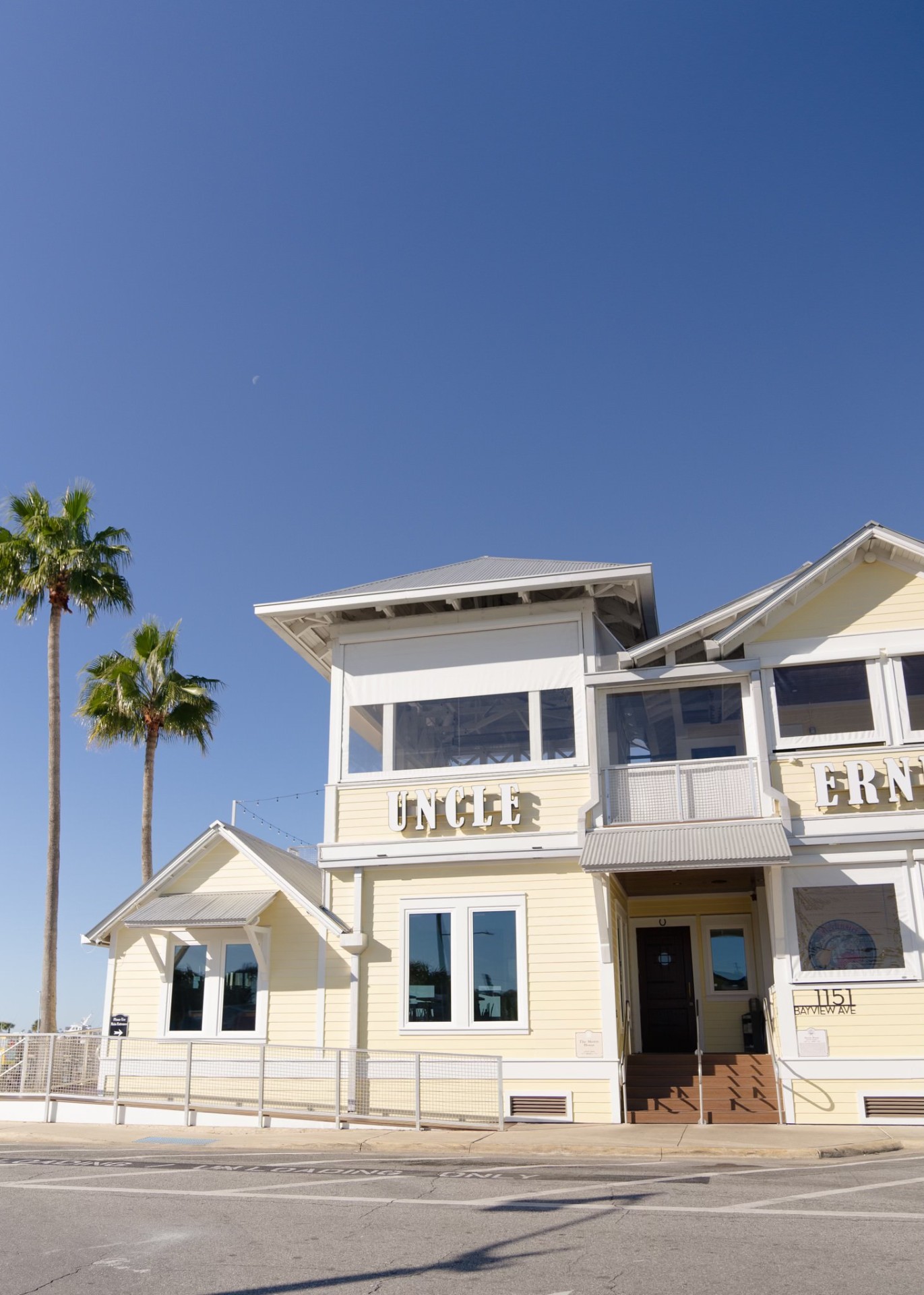 Commercial building with sparkling clean windows